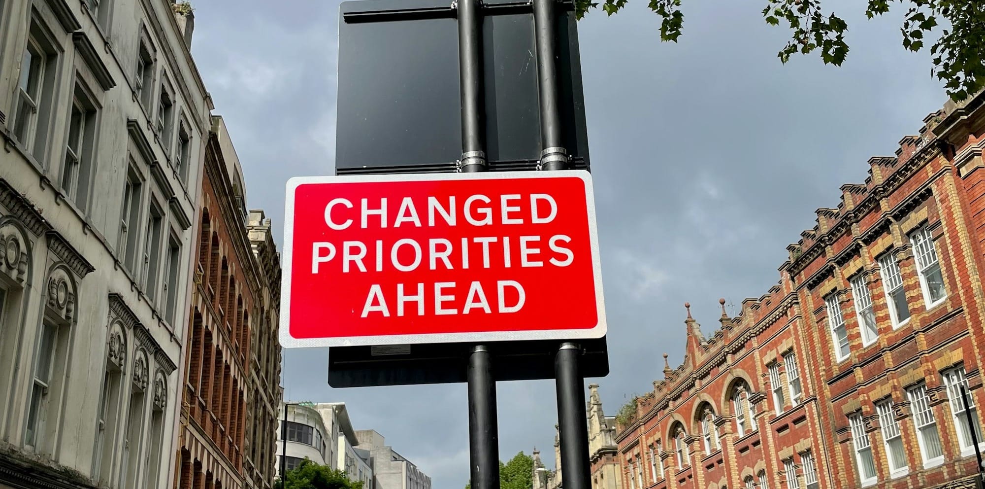 a street sign on a pole